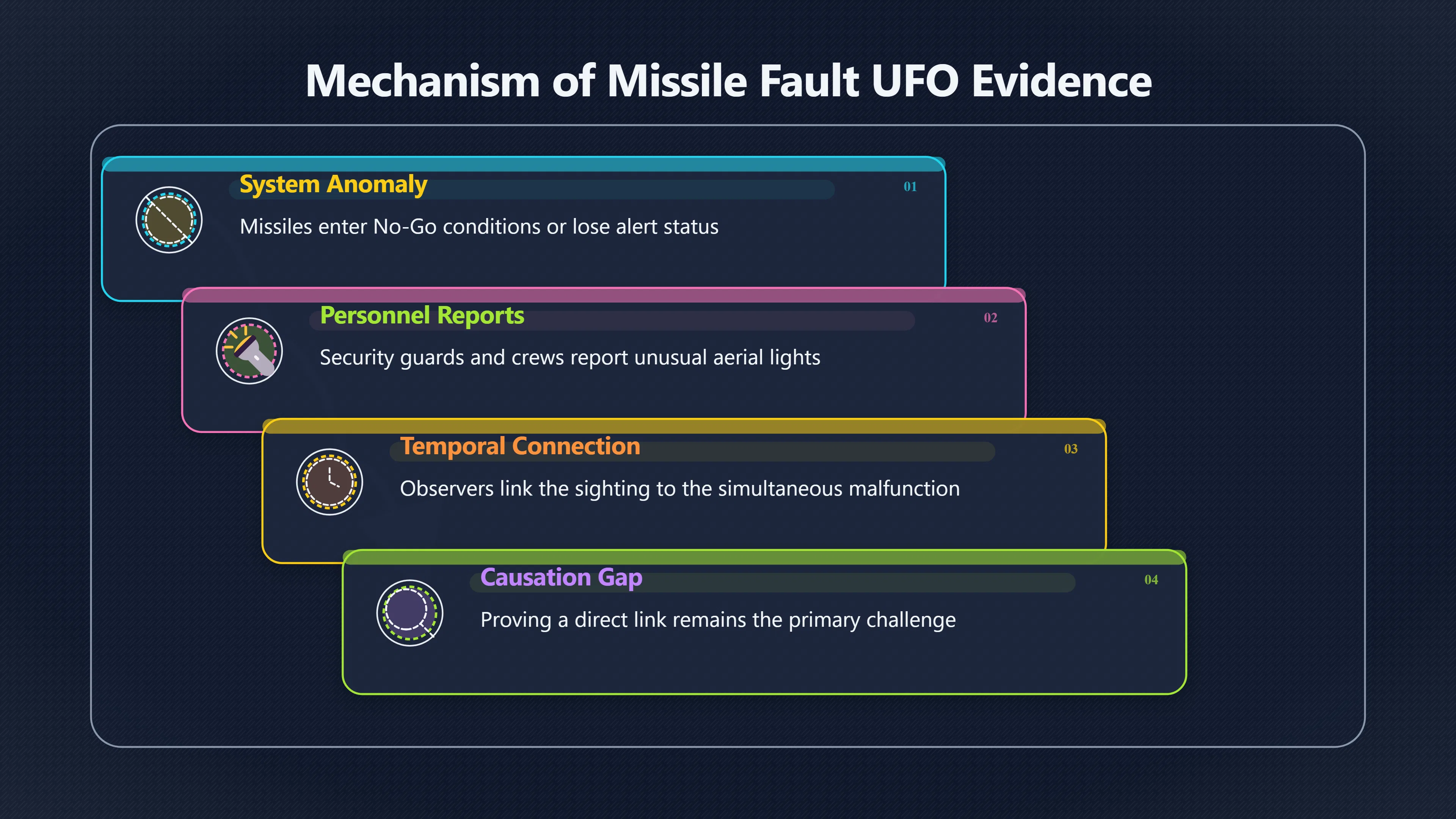 Overview image for Did the sighting cause the missile fault?