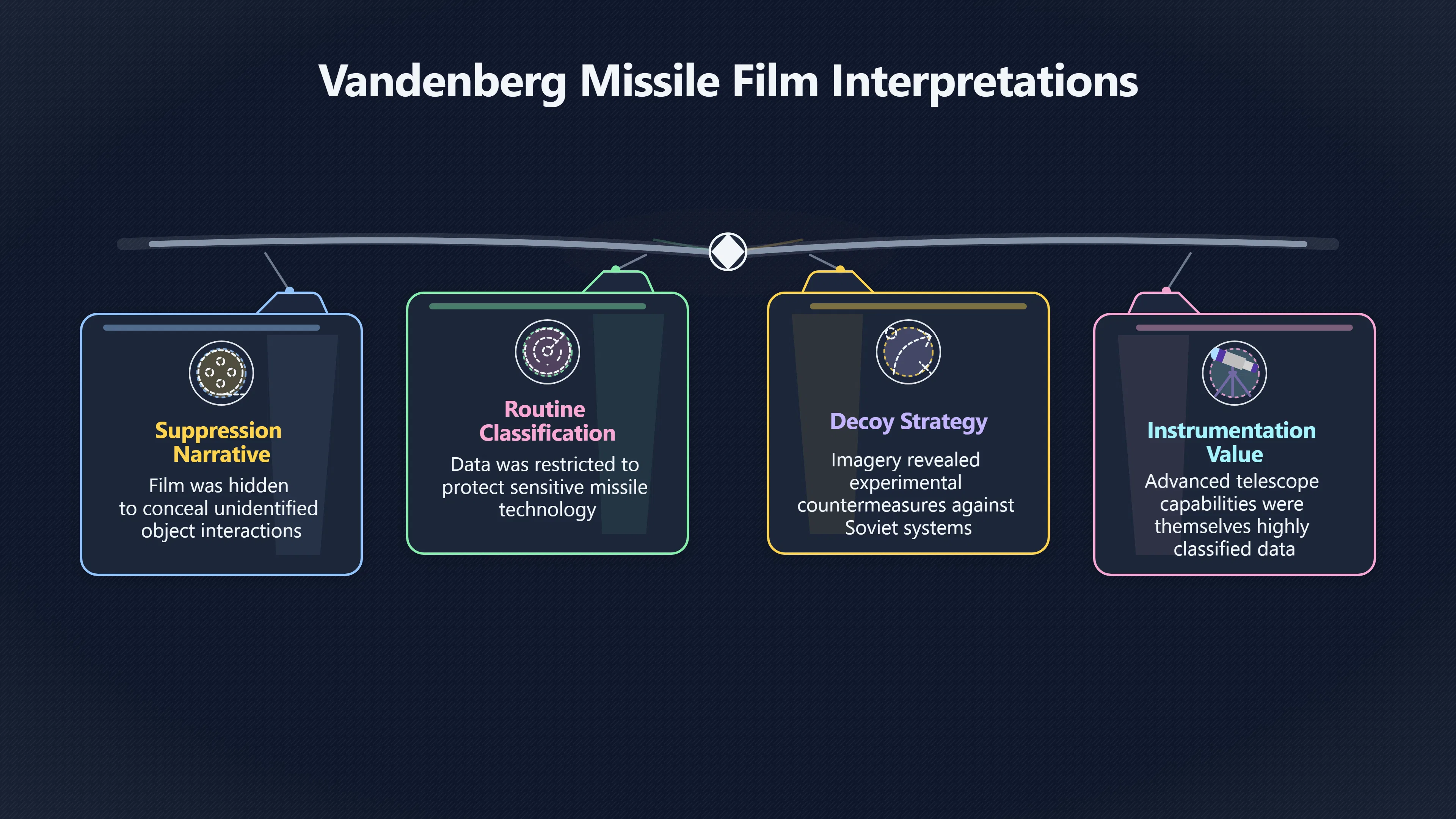 Overview image for Was the missing film evidence or routine secrecy?