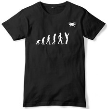 Listing image for Evolution Of Drone Mens Funny Unisex T-Shirt