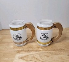 Listing image for 2 Strategic Air Command (SAC) Military Wooden Handled Mug Siesta Ware